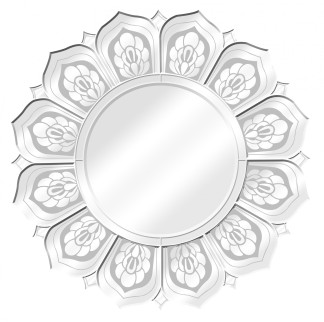 detail Kulaté dekorační zrcadlo GD DESIGN