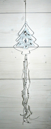 detail Kovový stromek s perličkami GD DESIGN