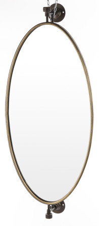 detail Nástěnné zrcadlo oválné GD DESIGN