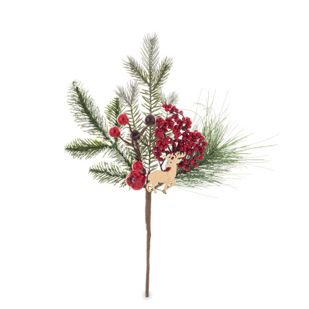 detail Vánoční dekorační větvička GD DESIGN