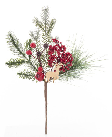 detail Vánoční dekorační větvička GD DESIGN