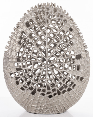 detail Váza hliník stříbrná GD DESIGN
