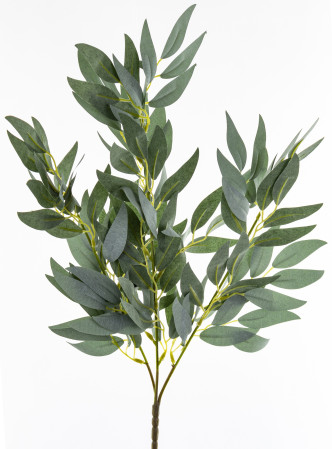 detail Dekorační větvička s olivovými listy GD DESIGN