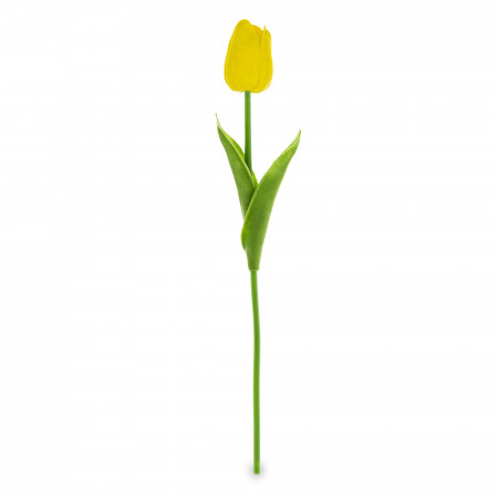 detail Umělý žlutý tulipán GD DESIGN