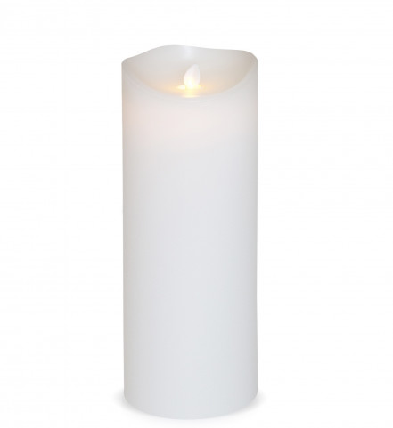 detail Vysoká led svíčka bílá GD DESIGN
