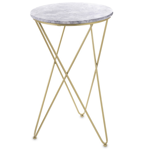 detail Odkladací stolek zlatý GD DESIGN