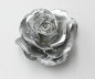 náhled Svíčka růže velká stříbrná GD DESIGN