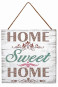 náhled Obrázek s nápisem Home sweet home GD DESIGN