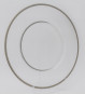 náhled Skleněný talíř se stříbrným okrajem GD DESIGN