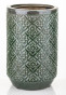 náhled Váza s ornamenty zelená GD DESIGN