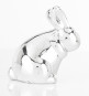 náhled Dekorační figurka králík stříbrný GD DESIGN