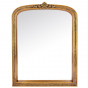 náhled Nástěnné zrcadlo zlaté s ozdobným rámem GD DESIGN
