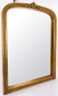 náhled Nástěnné zrcadlo zlaté s ozdobným rámem GD DESIGN
