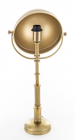 detail Zlatá celokovová stolní lampa GD DESIGN