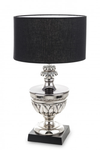 Černá designová stolní lampa