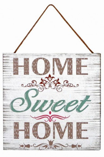 Obrázek s nápisem Home sweet home