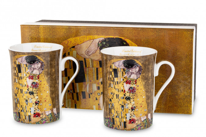 detail Sada 2 hrnků Gustav Klimt GD DESIGN