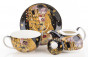 náhled Čajová sada konvička s šálkem 300 ml Gustav Klimt GD DESIGN