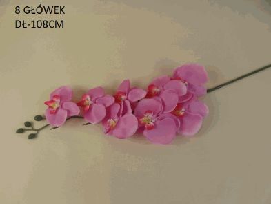 detail Tmavě růžová orchidea GD DESIGN
