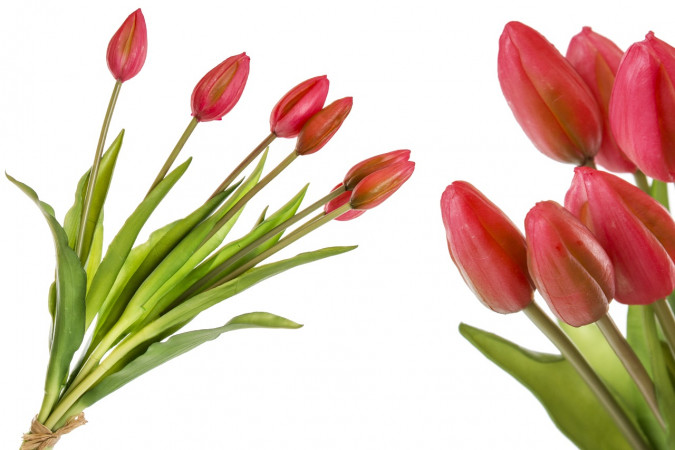 detail Kytice červených tulipánů GD DESIGN