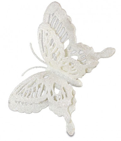 detail Bílý motýlek sada 3 ks GD DESIGN
