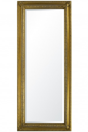 detail Zlaté zrcadlo s bohatým vzorem GD DESIGN