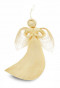 náhled Anděl z kukuřičného šustí létající 20 cm GD DESIGN