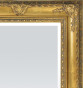 náhled Zlaté zrcadlo s výrazným zdobením 150 cm GD DESIGN