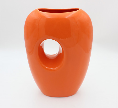 detail Atypická váza oranžová GD DESIGN