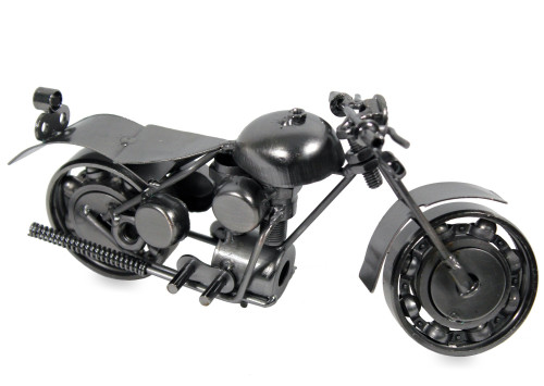 Replika kovové motorky