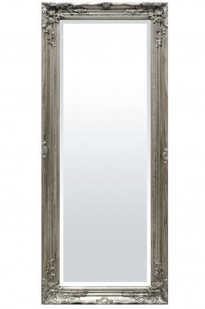 detail Stříbrné barokní zrcadlo 134 cm GD DESIGN