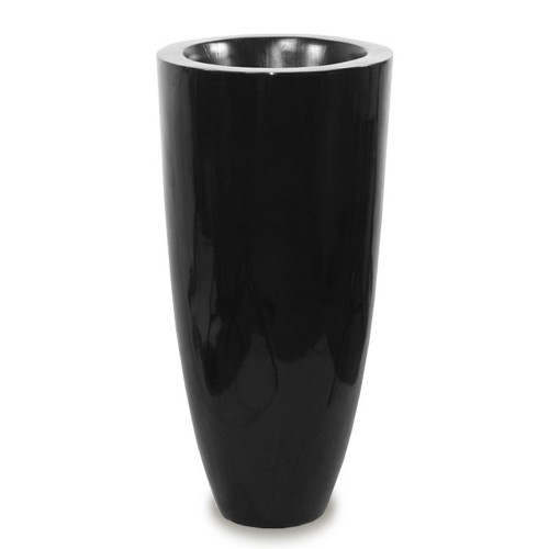 Černá vysoká váza 90 cm