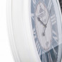 náhled Kovové hodiny s bílým lemováním GD DESIGN