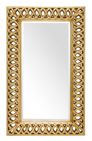 detail Zlaté zrcadlo GD DESIGN