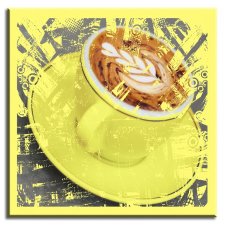 detail Cappuccino ve žlutém GD DESIGN