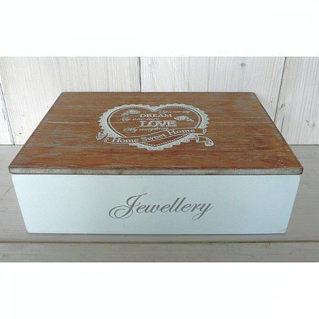 detail Dřevěná krabička na šperky Dream GD DESIGN