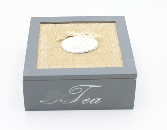 detail Dřevěná krabička na čaj GD DESIGN