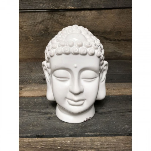 Bílá hlava Buddhy