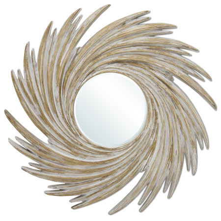 detail Originální zrcadlo s patinou GD DESIGN