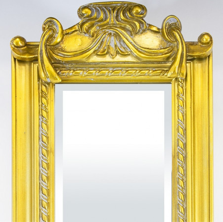 detail Vysoké zrcadlo zlaté GD DESIGN