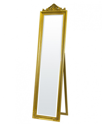 Stojanové zrcadlo zlaté