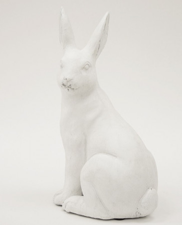 detail Bílý velký králík GD DESIGN