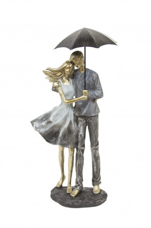 detail Zamilovaný pár pod deštníkem GD DESIGN