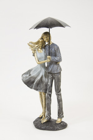 detail Zamilovaný pár pod deštníkem GD DESIGN