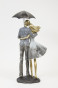 náhled Zamilovaný pár pod deštníkem GD DESIGN