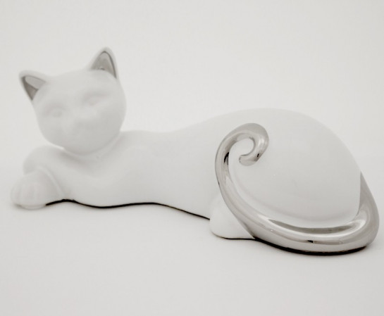 detail Bílostříbrná kočička GD DESIGN