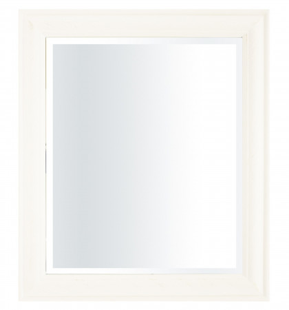 detail Zrcadlo s bílým rámem GD DESIGN