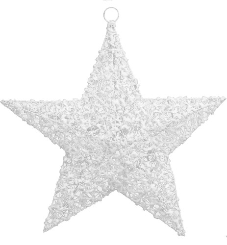 Vánoční dekorace hvězda s led osvětlením