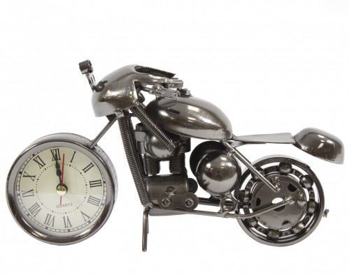 En motocykl s hodinami