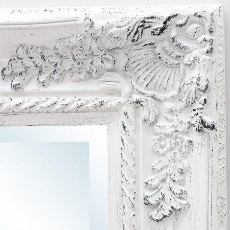 detail Bílé zrcadlo GD DESIGN